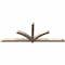 Ekena Millwork Redmond Smooth Timber Gable Bracket, Douglas Fir, 96"W x 36"H x 3 1/2"D x 3 1/2"F, 9/12 Pitch GBW096X36X0404RED00SDF - alternate 4